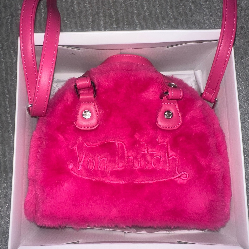 Von Dutch Vibrant Pink Mini Bag